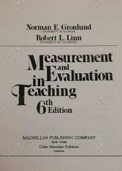 Measurement  and  evaluation  in  teaching, 1990 (6th ed.)