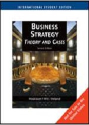 Business Strategy Theory and Cases