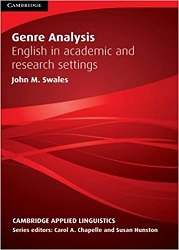 Genre Analysis : English in academic and research settings