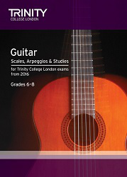 Guitar : Scales, Arpeggios &amp; Studies Initial-Grade 6-8