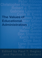 The values of educational administration